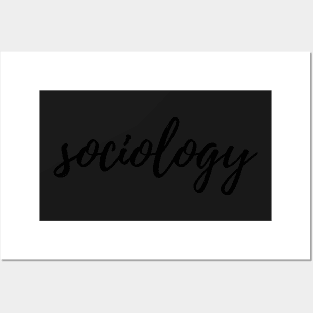 Sociology Binder Label Posters and Art